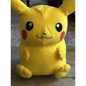 Pokemon Pikach‎ Jumbo 16" Giant Stuffed Plush Toy Factory Great Condition